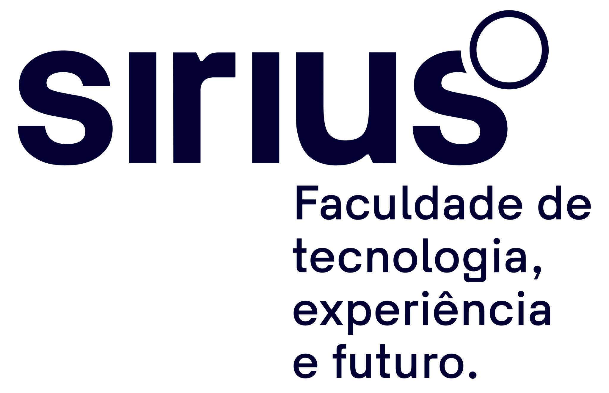 Sirius Logo Azul Tagline Vertical, High-Res